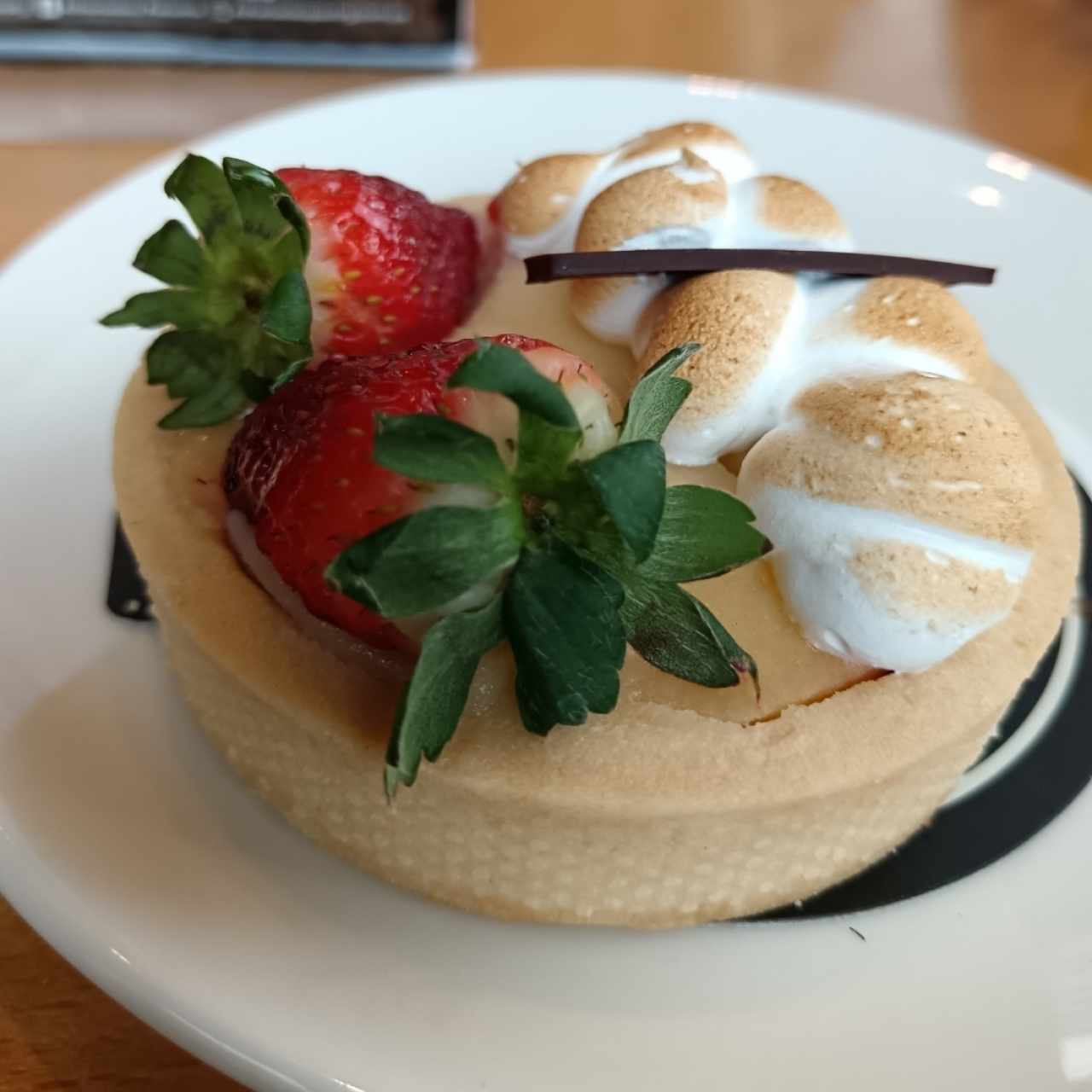 Tartaleta de fresas y limón 
