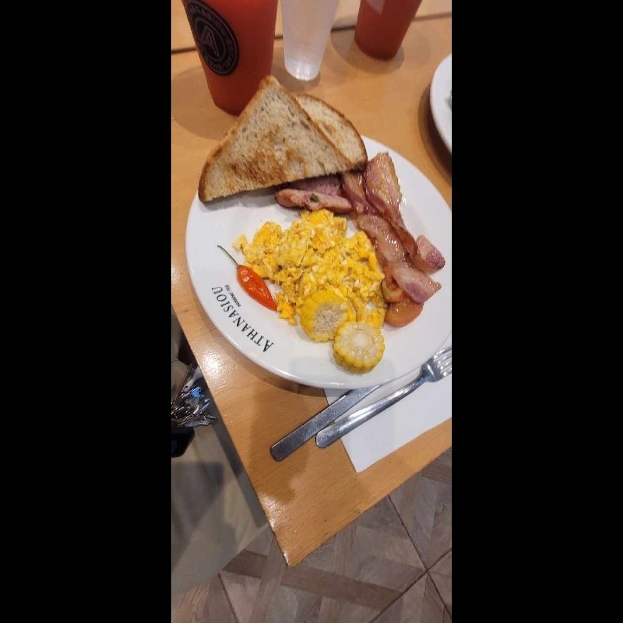 Desayuno típico 