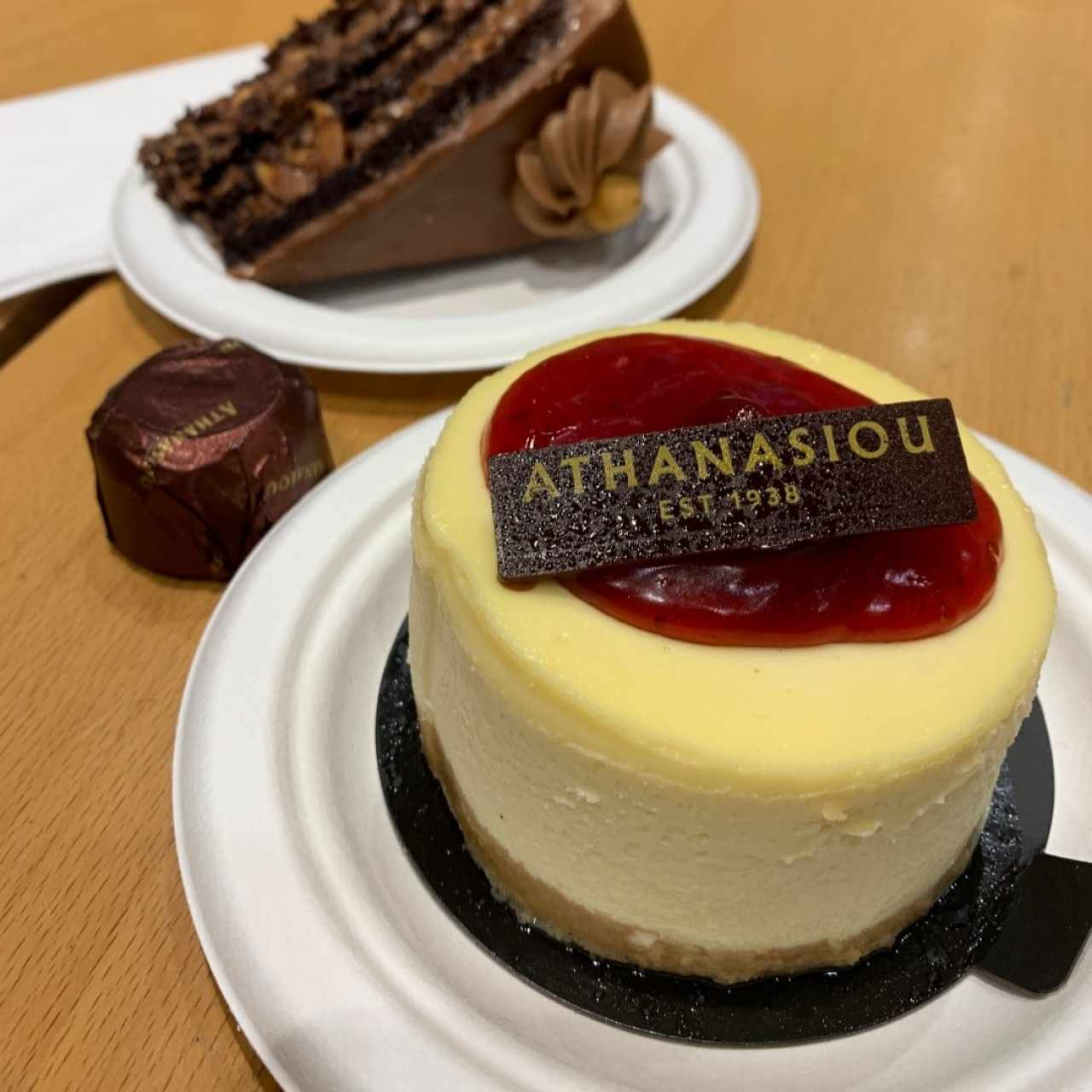 Tortas americanas - Torta Ferrero (porción)