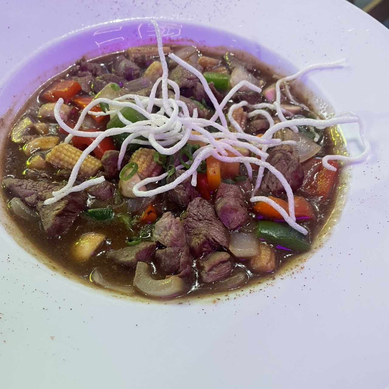 Stir Fry de Filete de Res