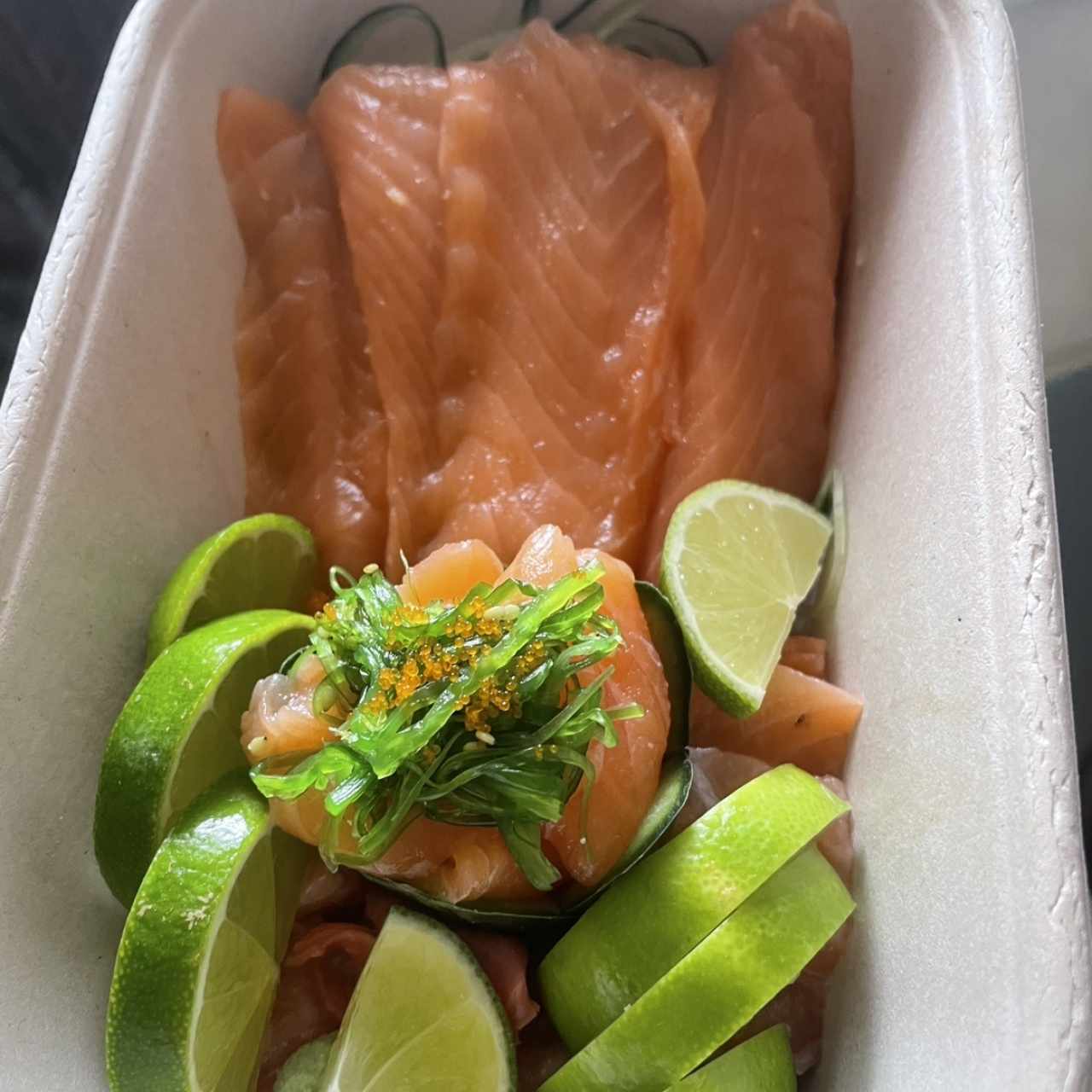 Sashimi de Salmón Fresco