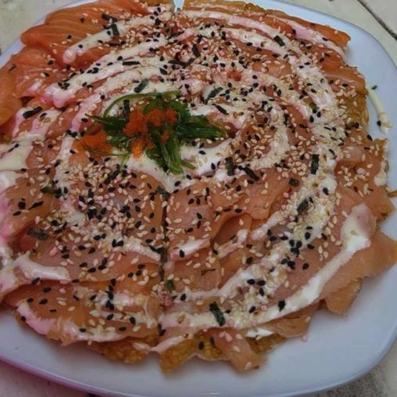Pizza de Salmón Ahumado
