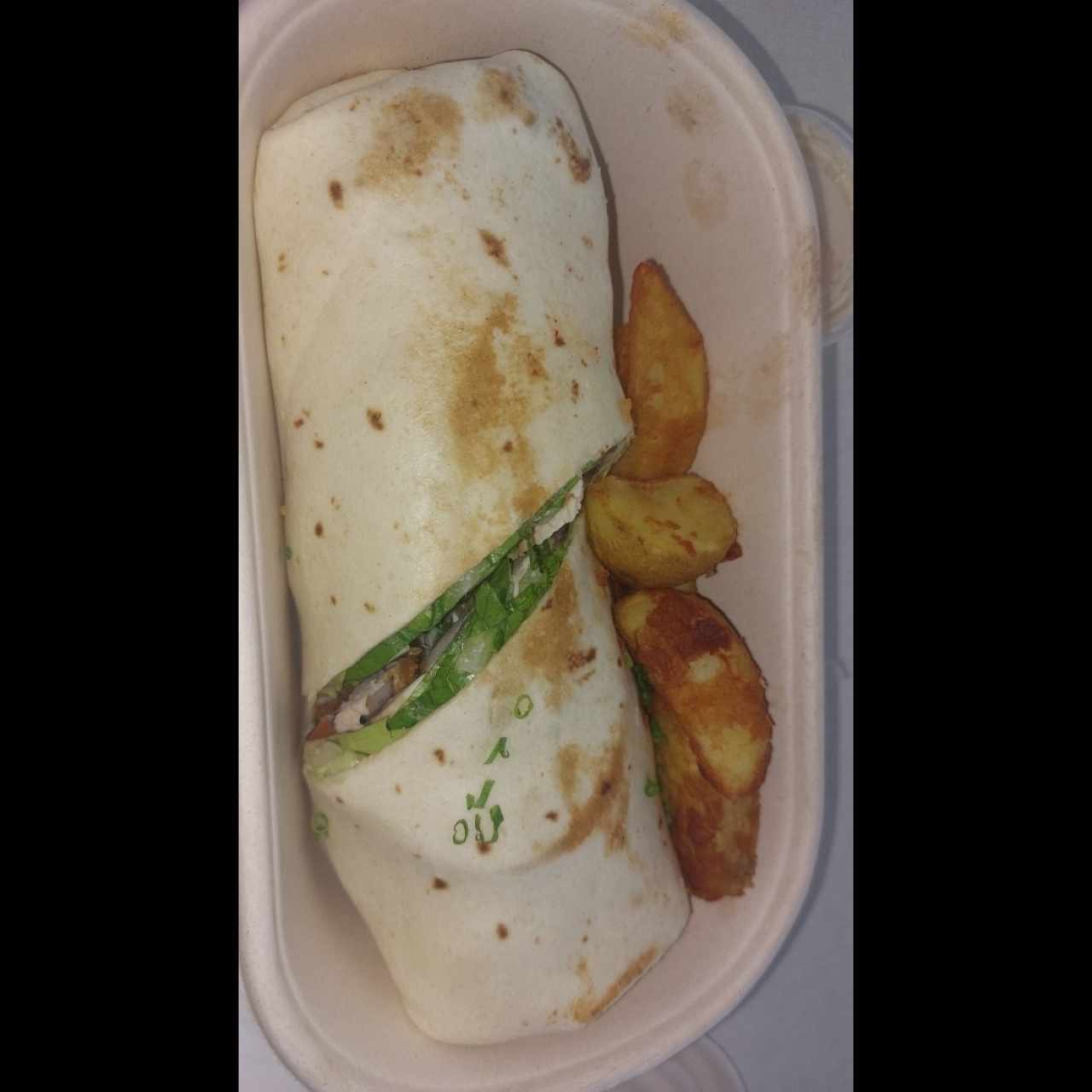 Wrap de Pollo Thai