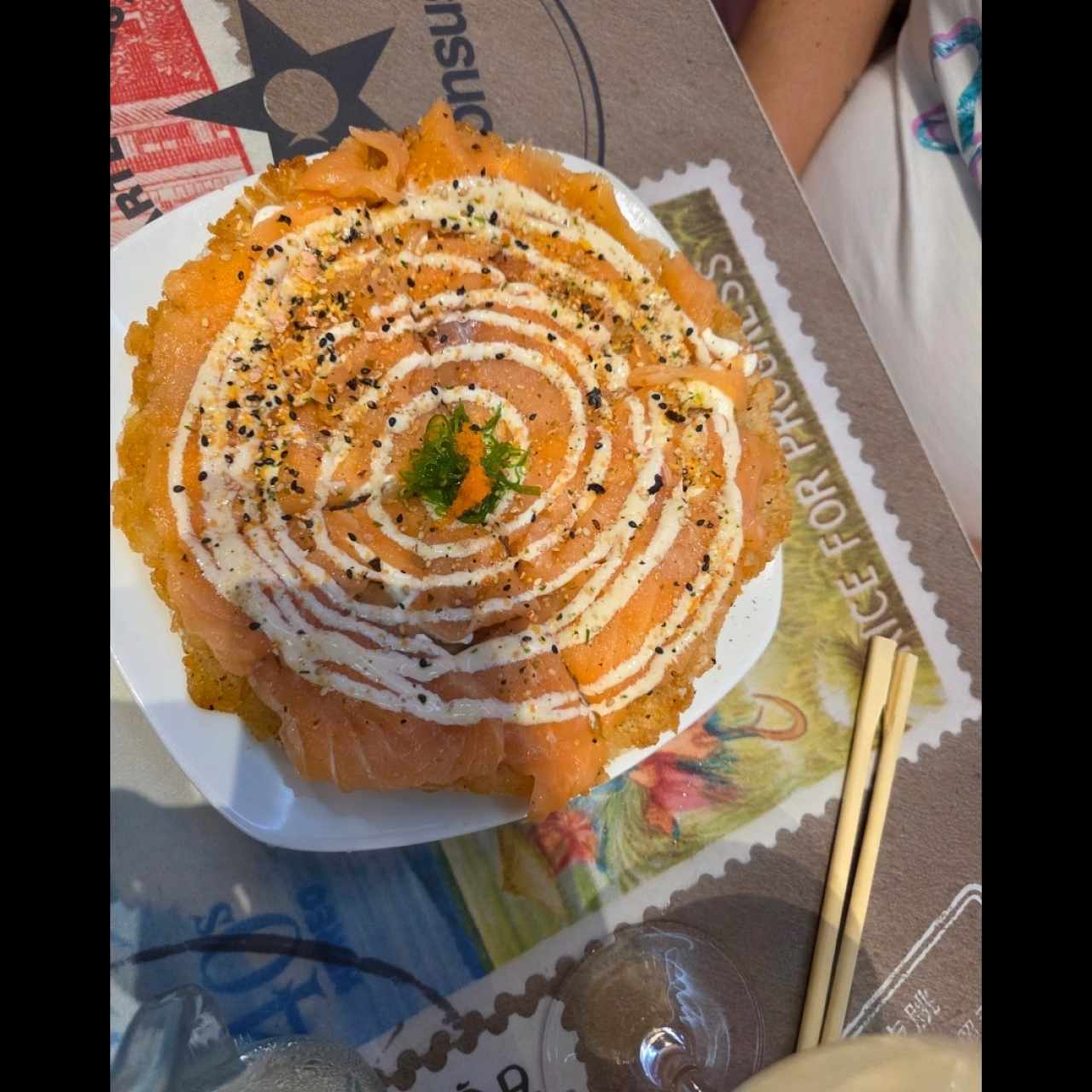 Pizza de Salmón Ahumado