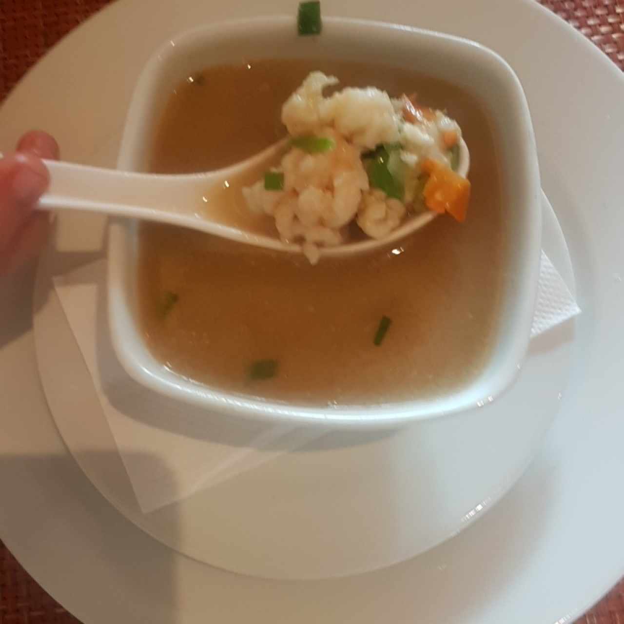 Sopa de mariscos