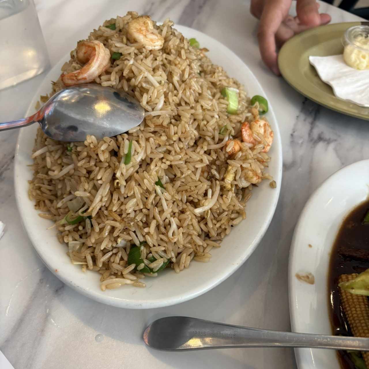 21. arroz con camarones