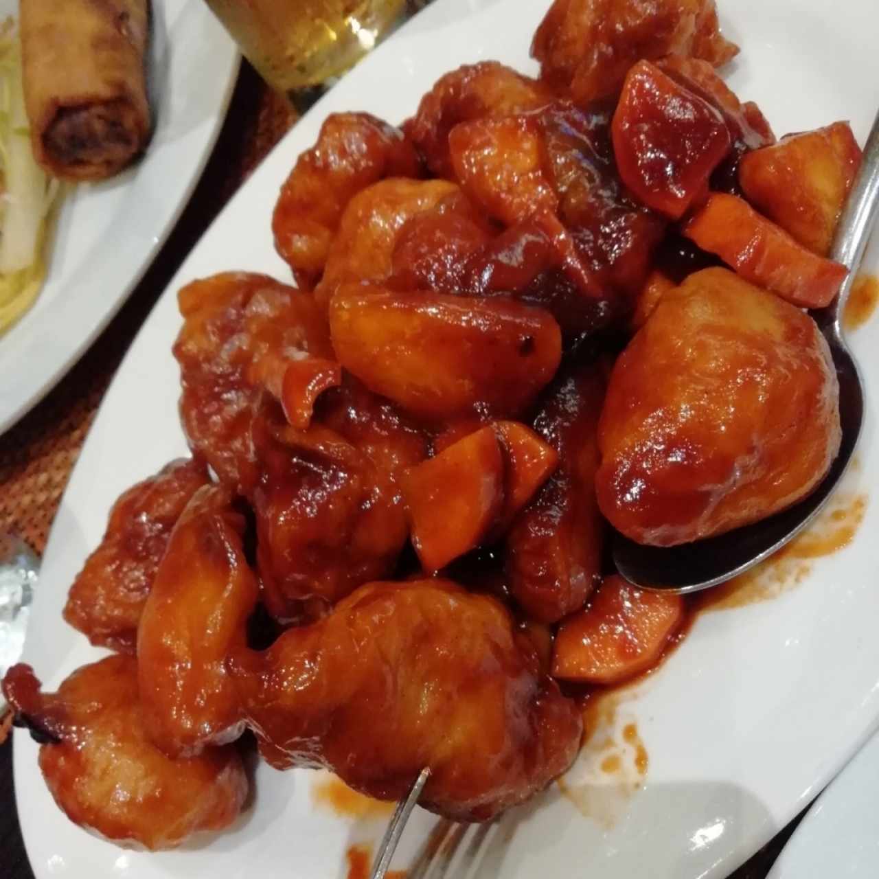 pollo agridulce