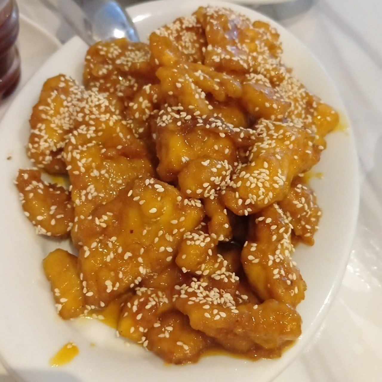 34. pollo a la miel