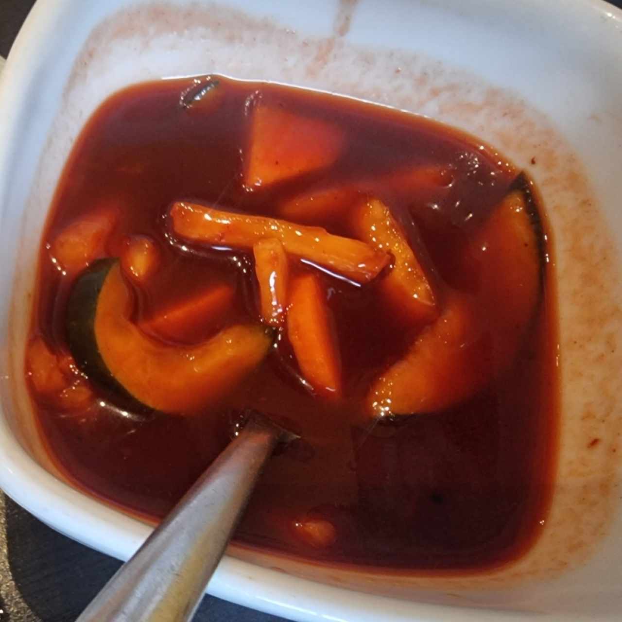 salsa agridulce