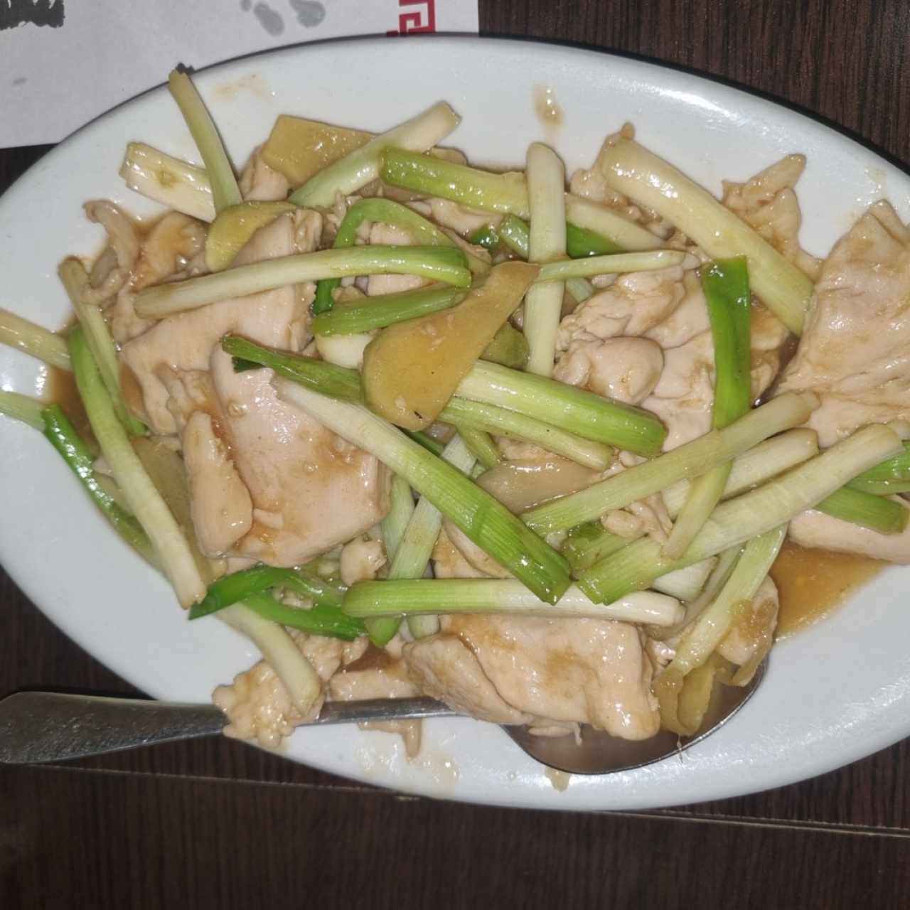 M1 - Pollo con jengibre