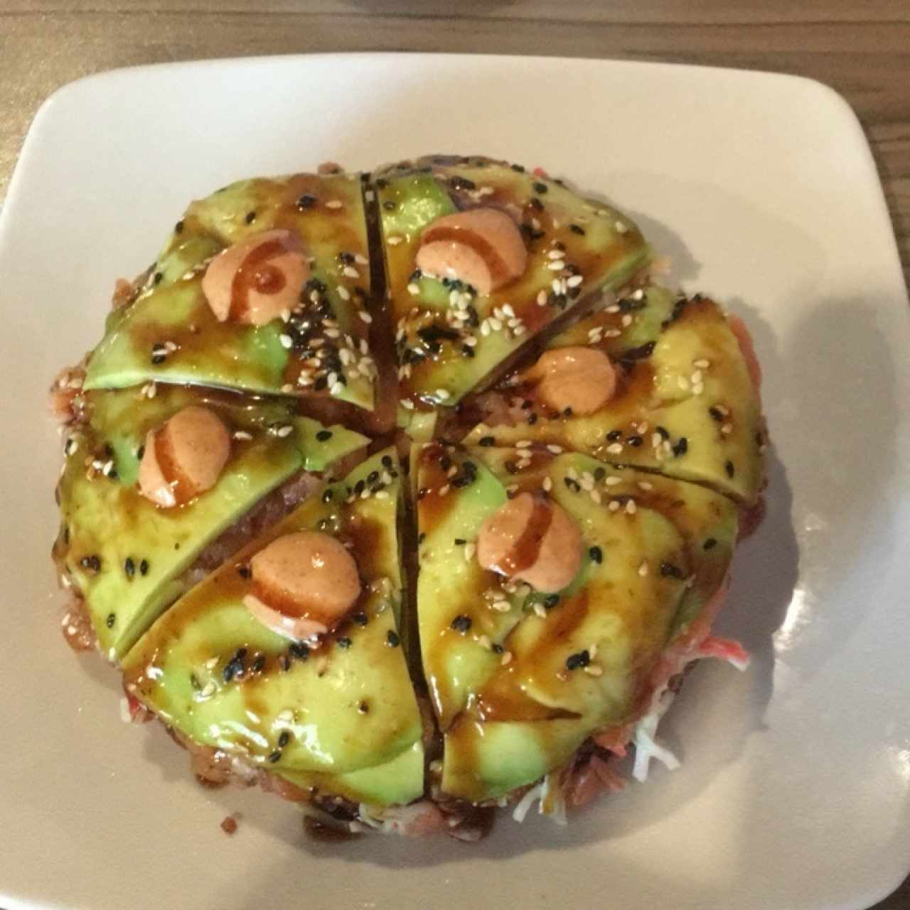 pizza de salmon
