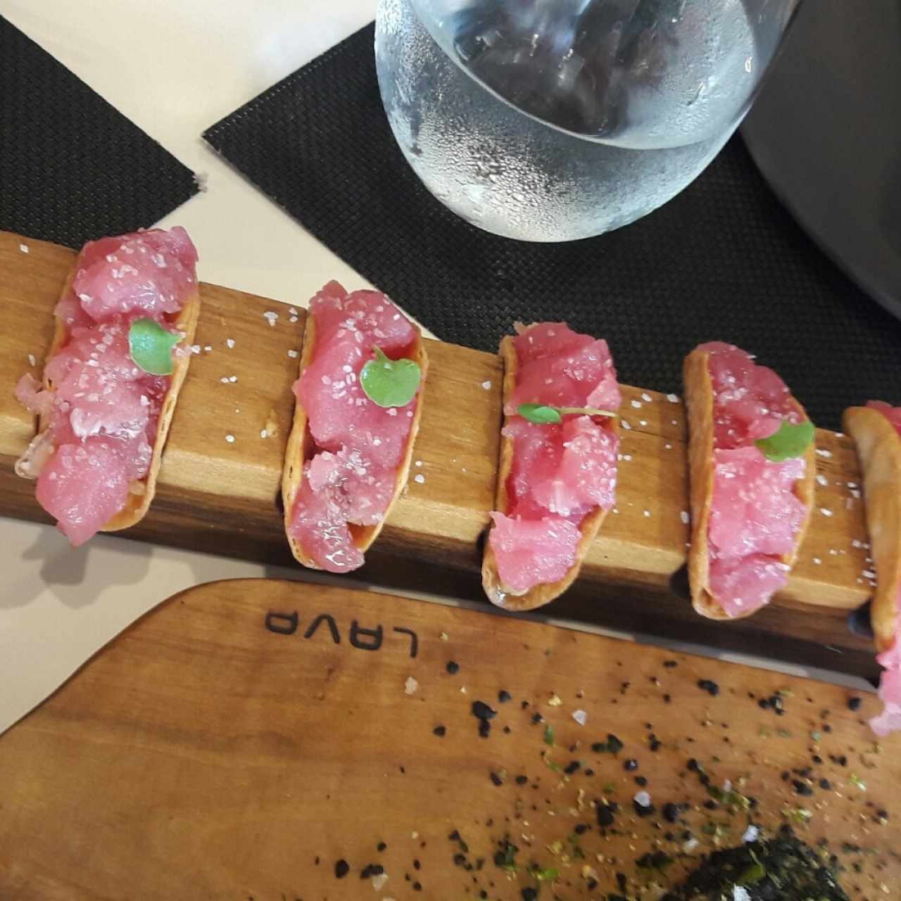 tuna tacos
