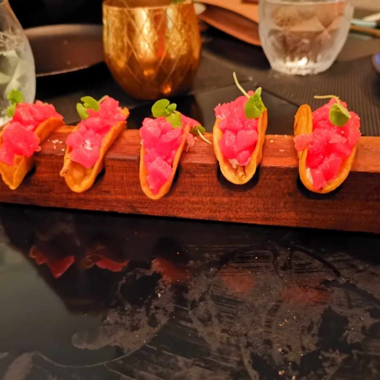 Taquitos de atun
