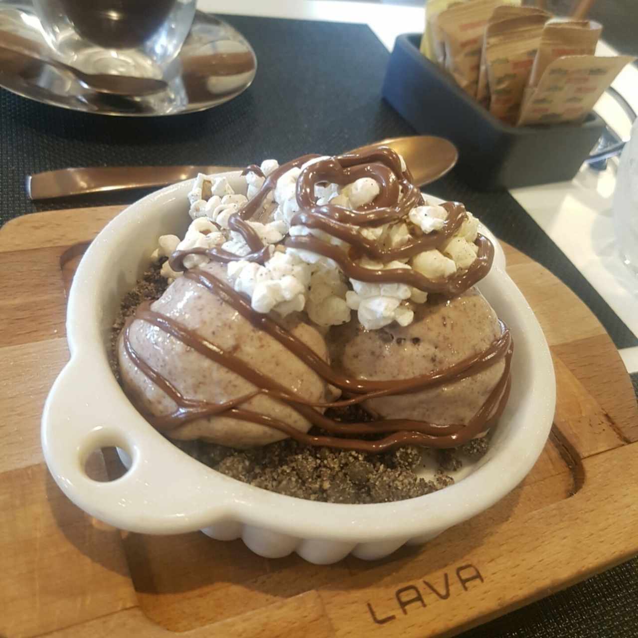 helado Oreo y Nutella 