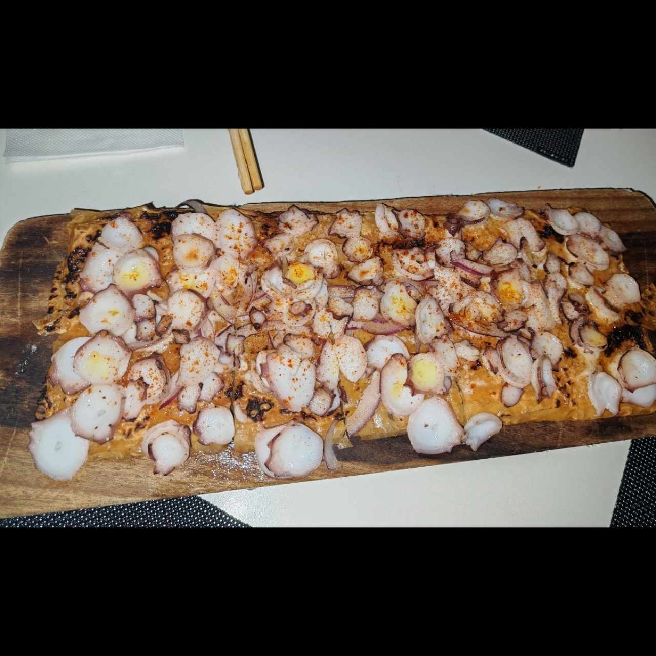 Carpaccio di Pulpo