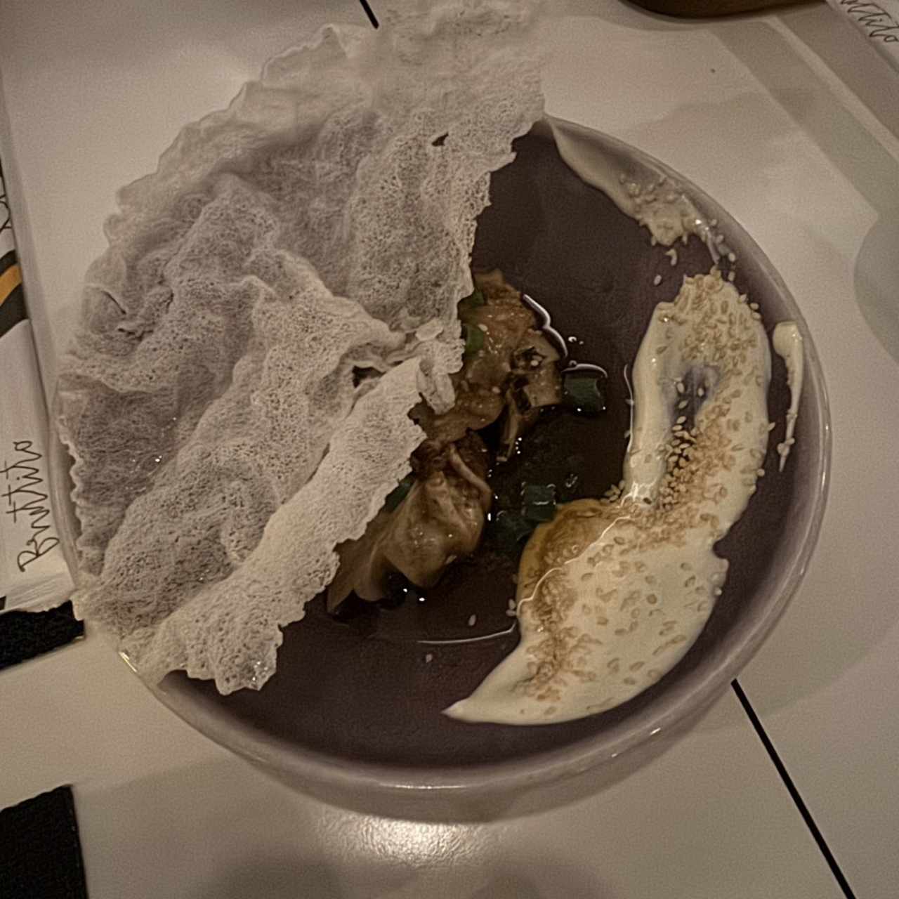 Dumplings de langostinos