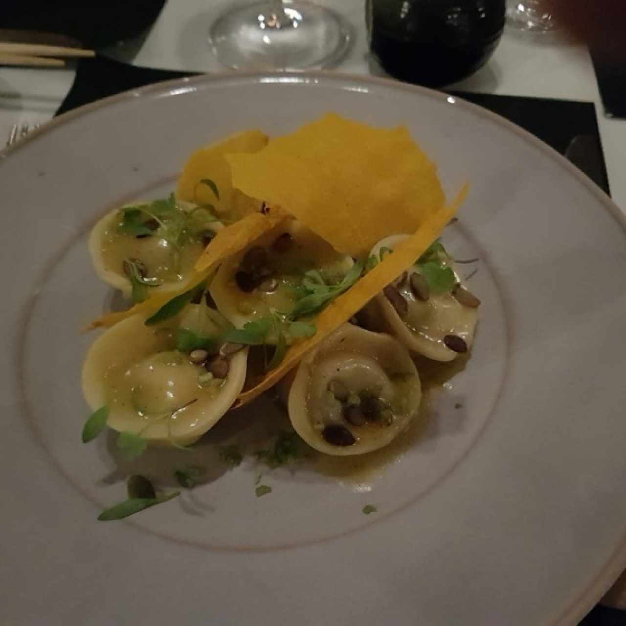 ravioles de zapallo