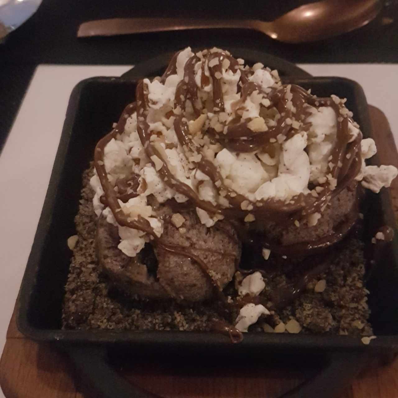 postre de Nutella y Oreo