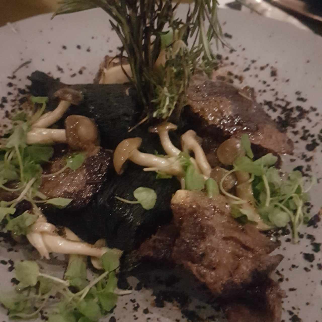 entraña con yuca