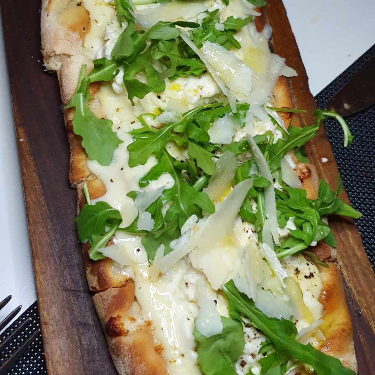 pizzeta cuattro caccio e pepe
