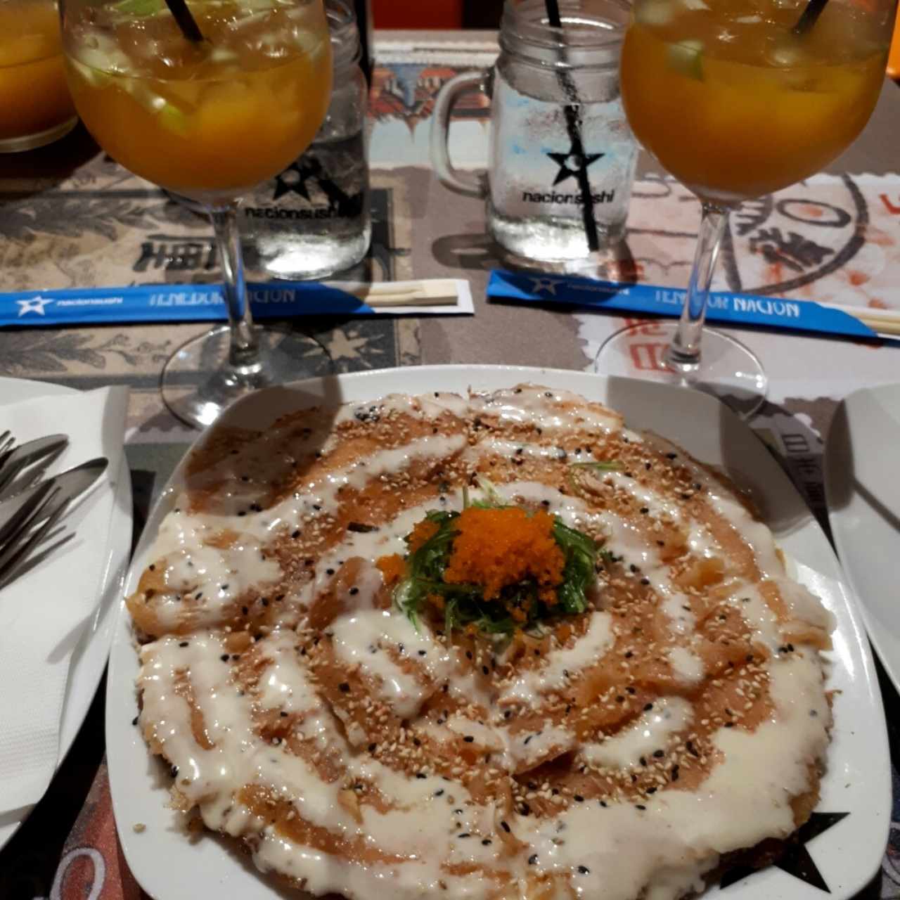 pizza de salmon ahumado