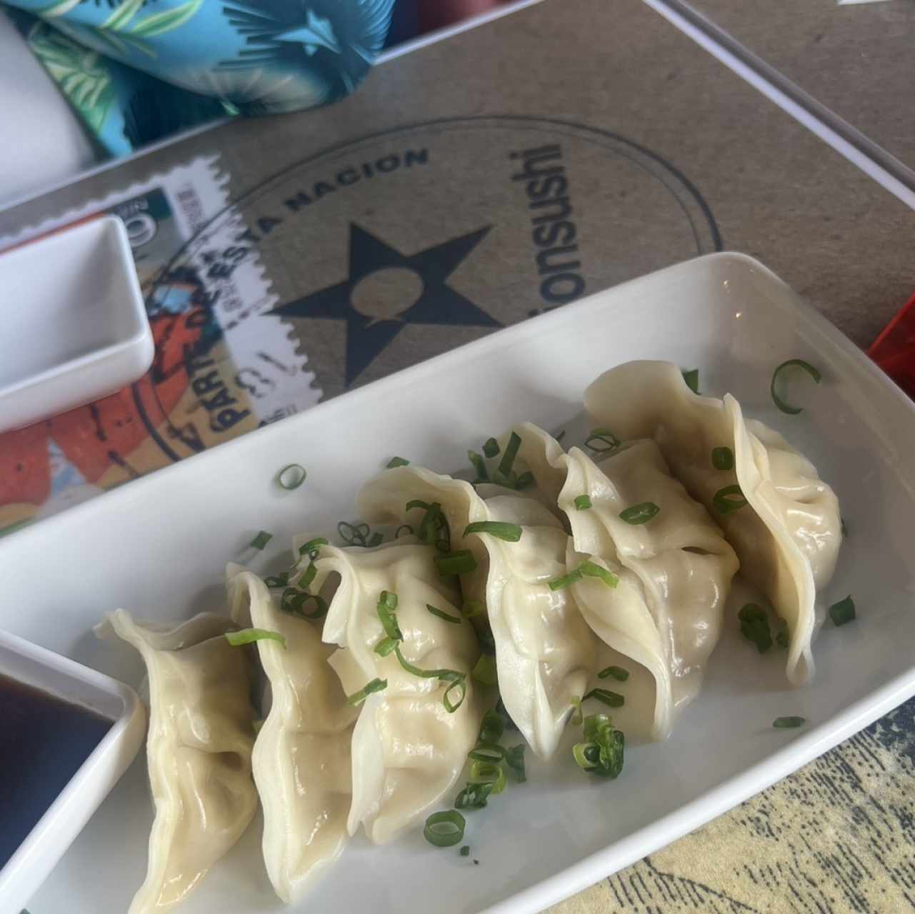 Gyozas Mixtas (3 de pollo+3 de cerdo)