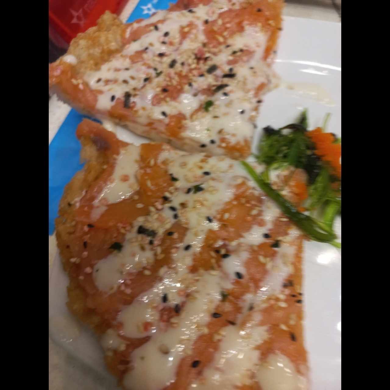 Pizza de Salmón Ahumado