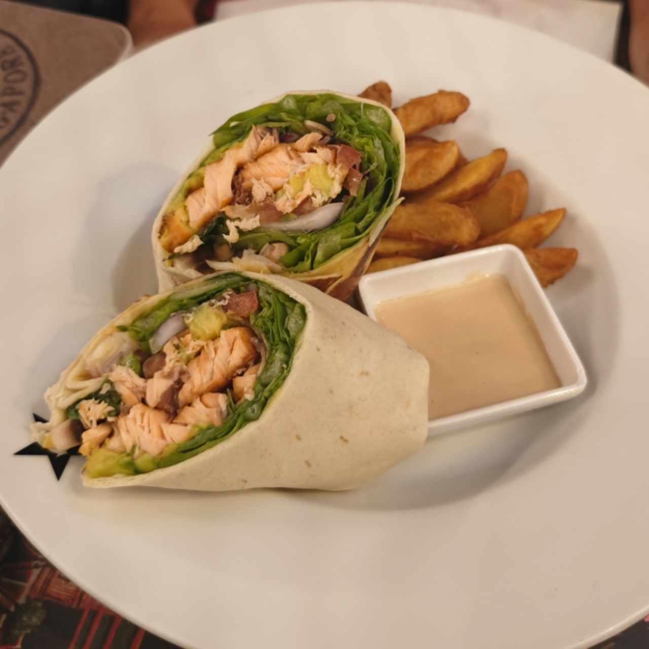Wraps Saludables - Wrap de Salmón