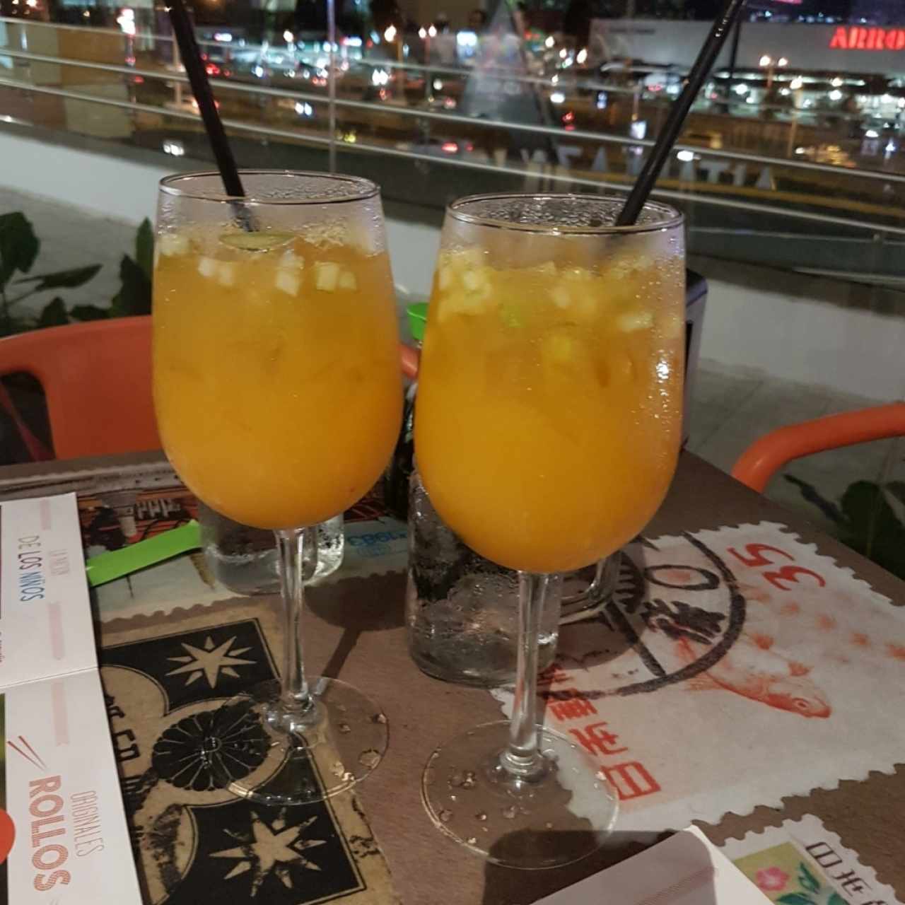 sangría de mango