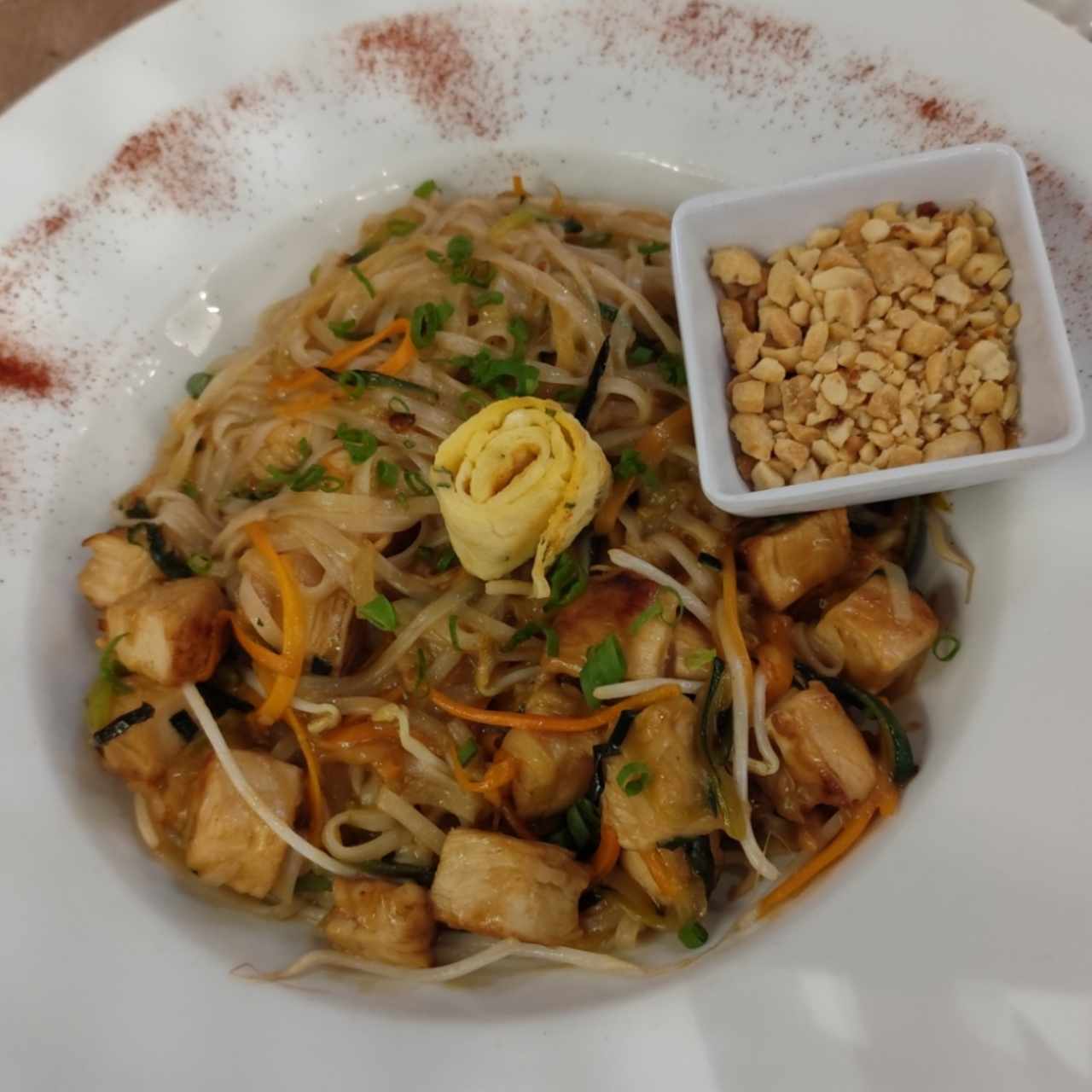Phad Thai de Pollo