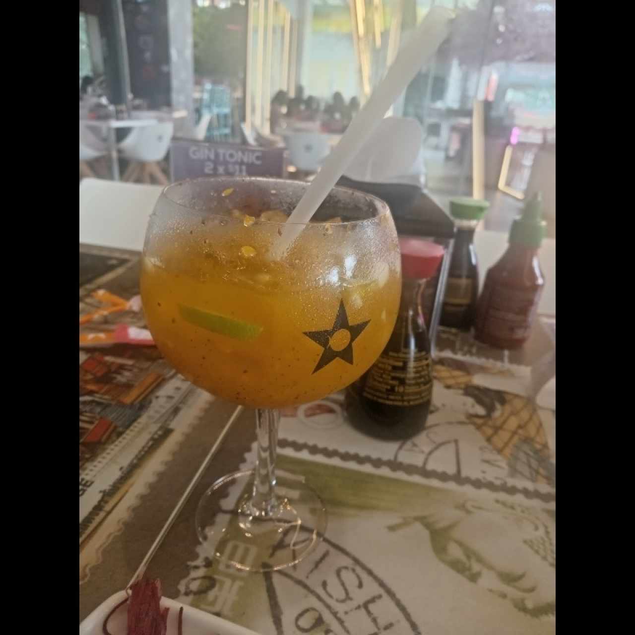 Sangría de mango