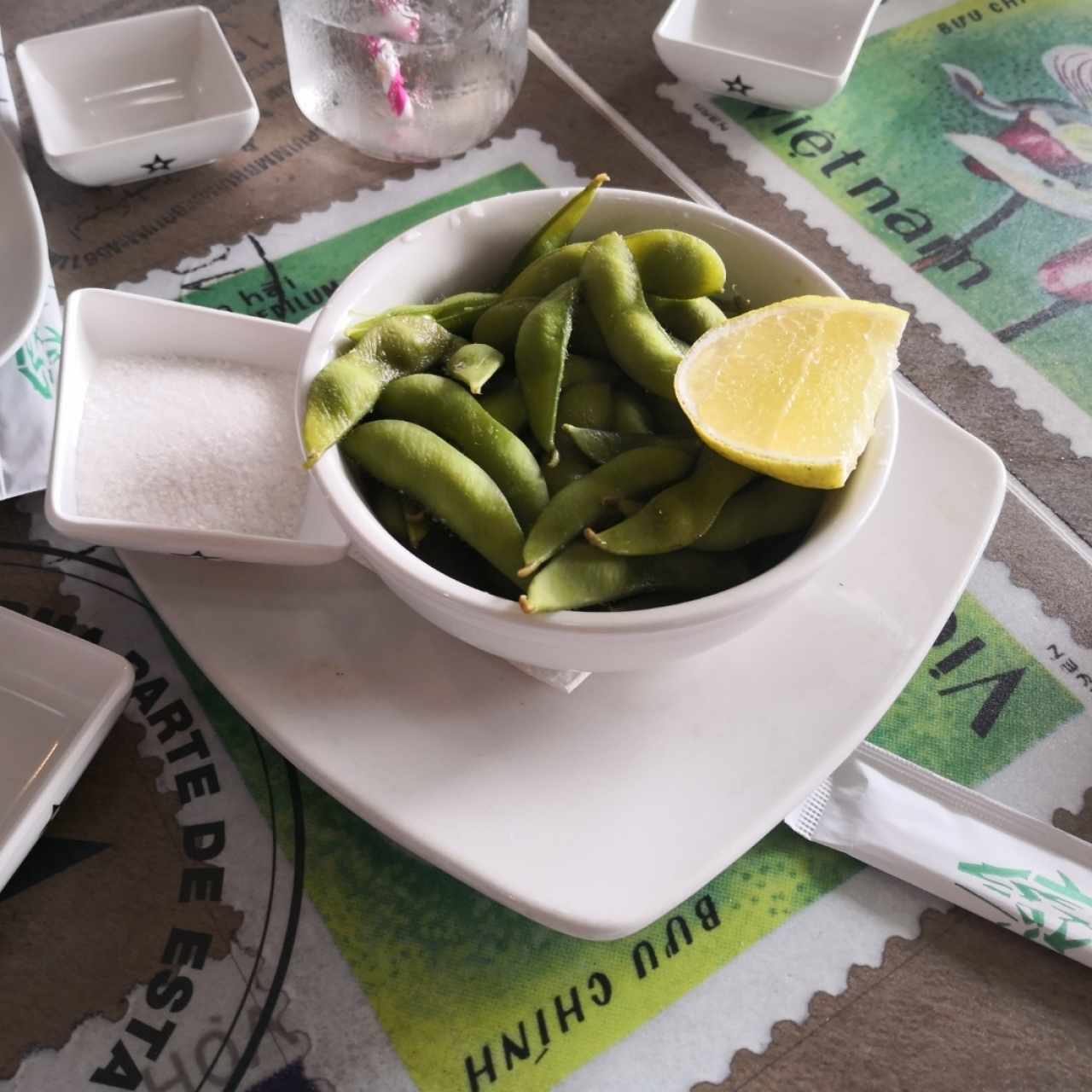 Tentadoras entradas - Edamame