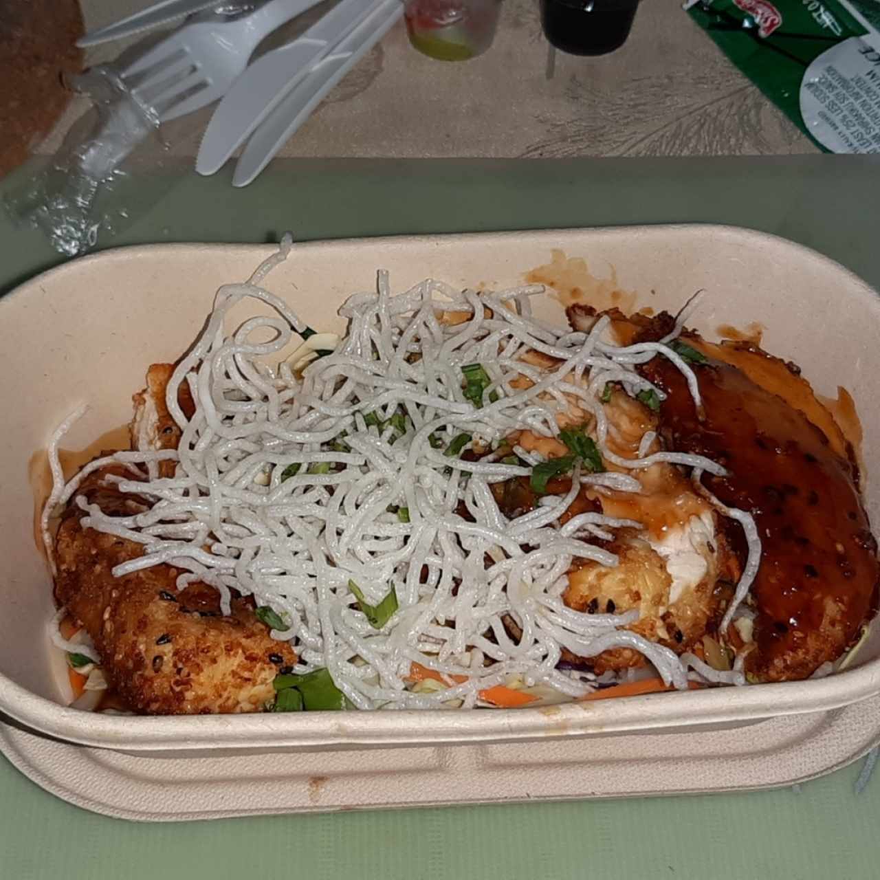 Auténticos Domburis - Domburi Pollo Szechuan