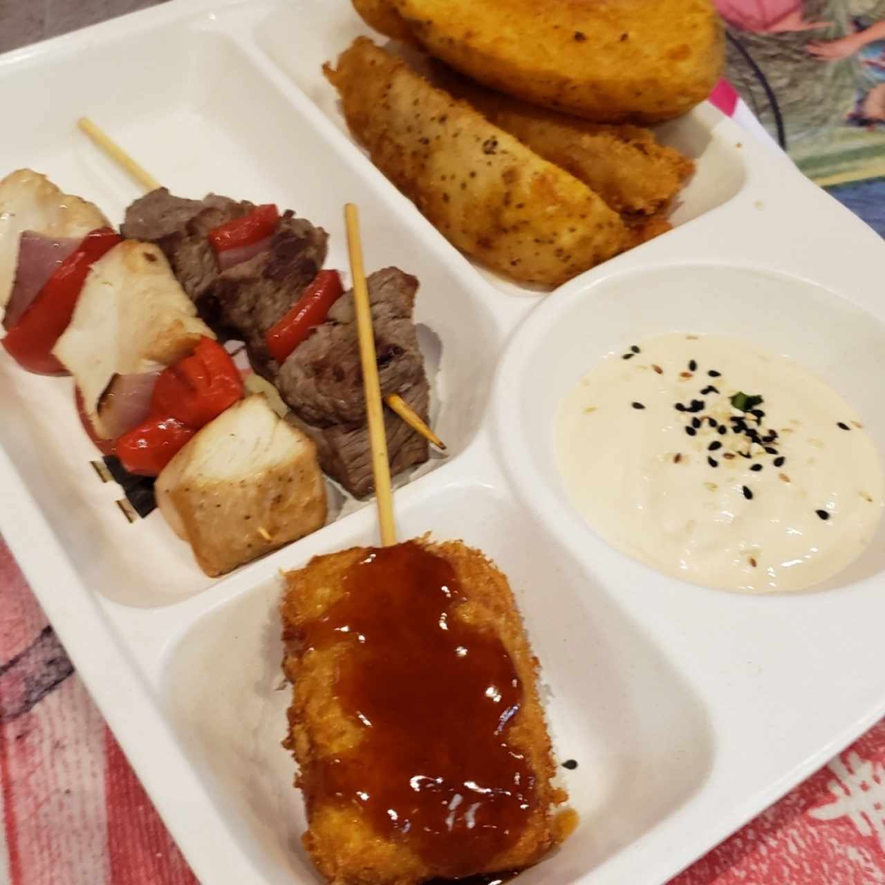 Menu de niños- Brochetas