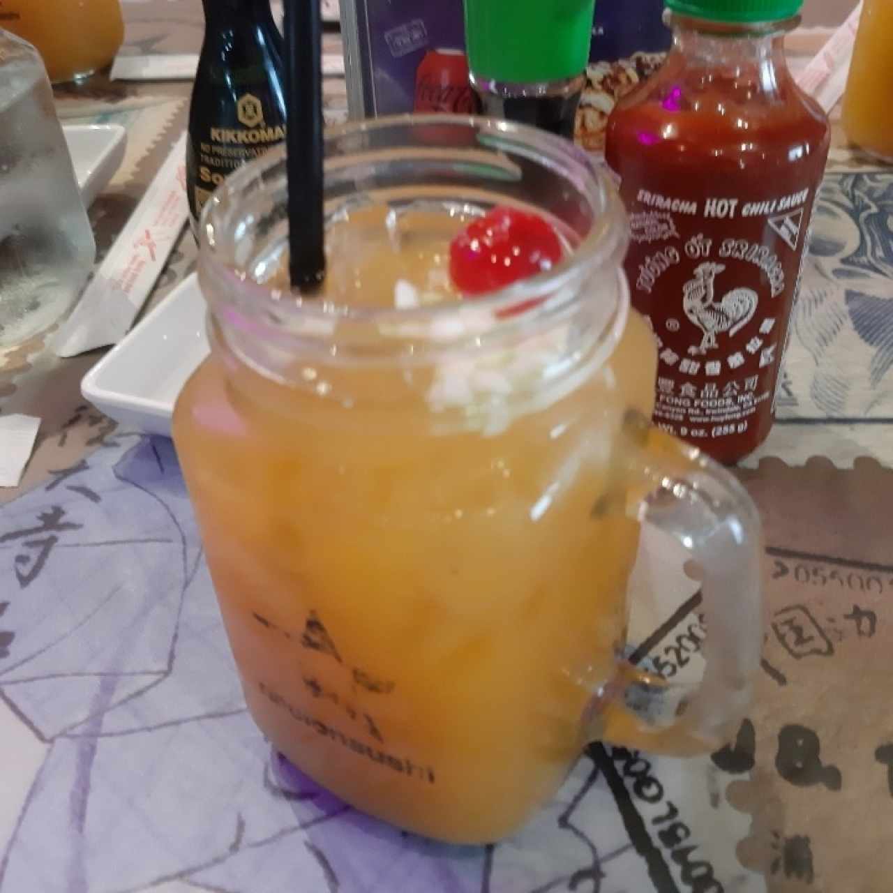sangría de mango