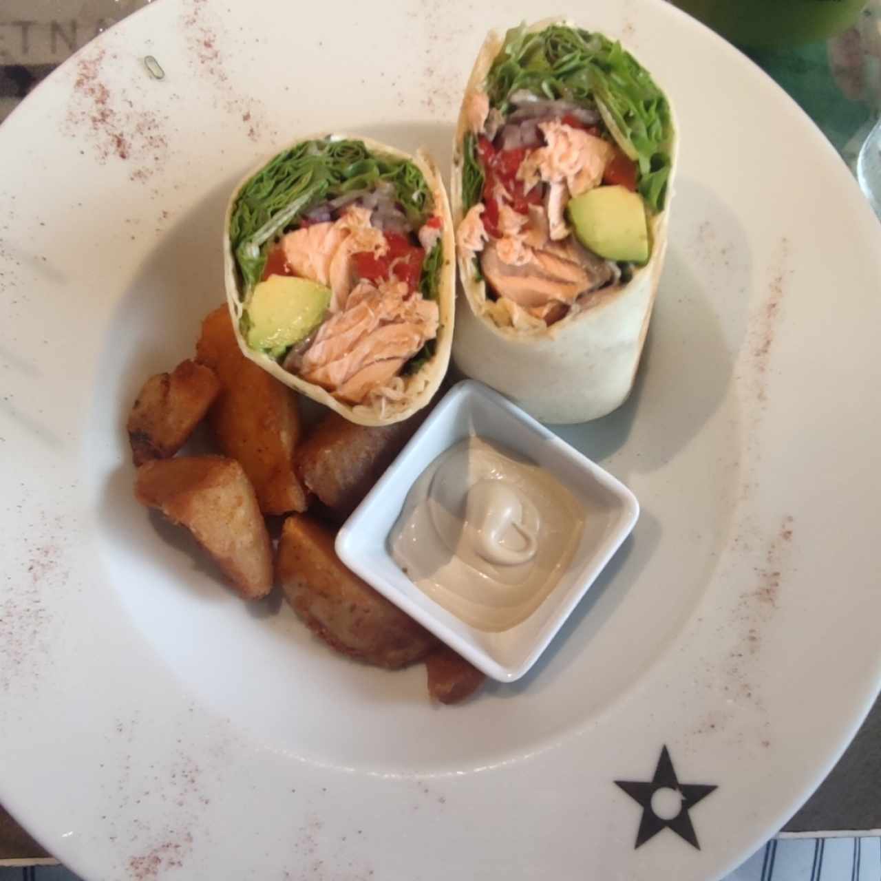 Saludables Wraps - Wrap de Salmón