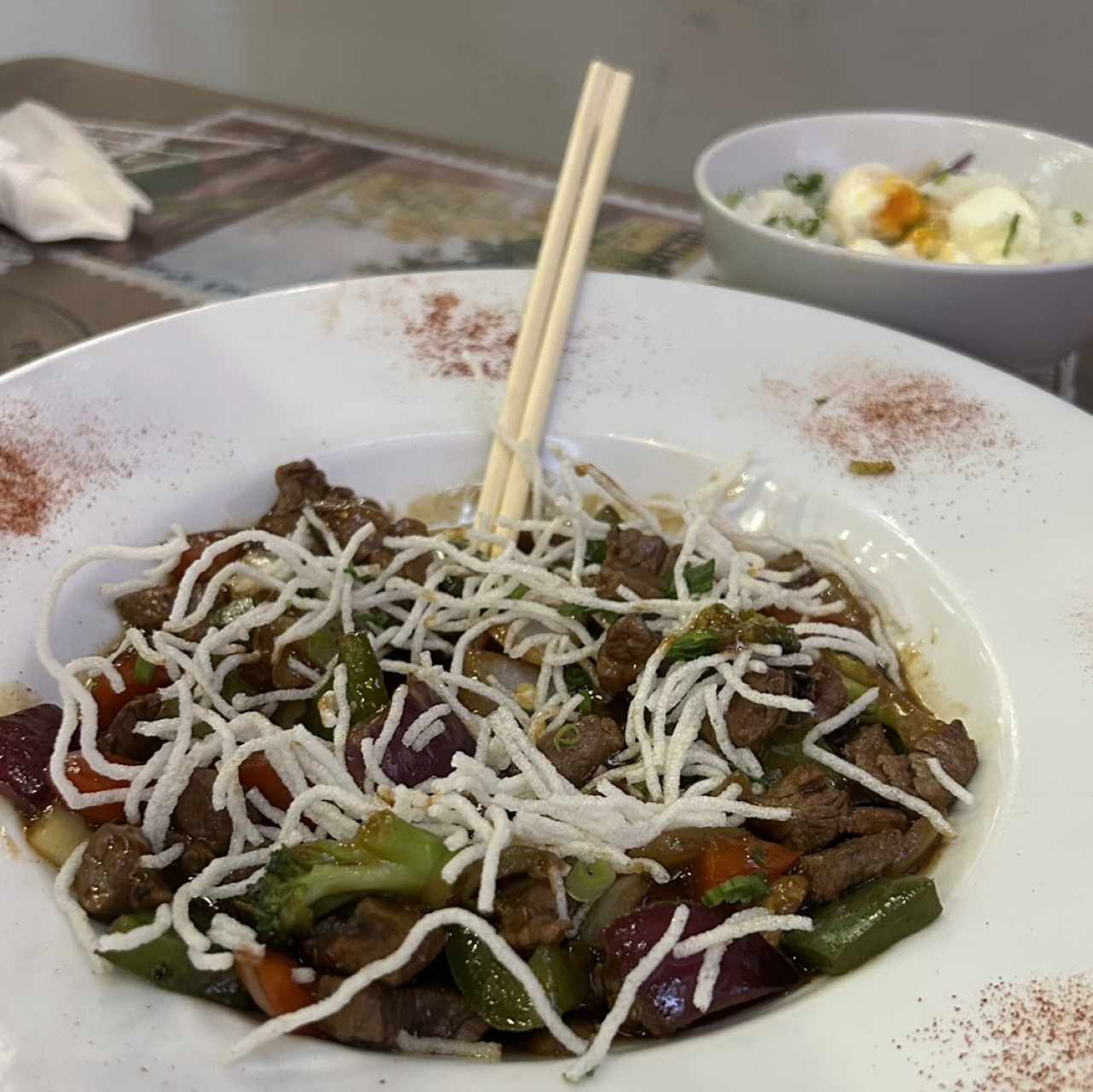 Stir Fry de Res