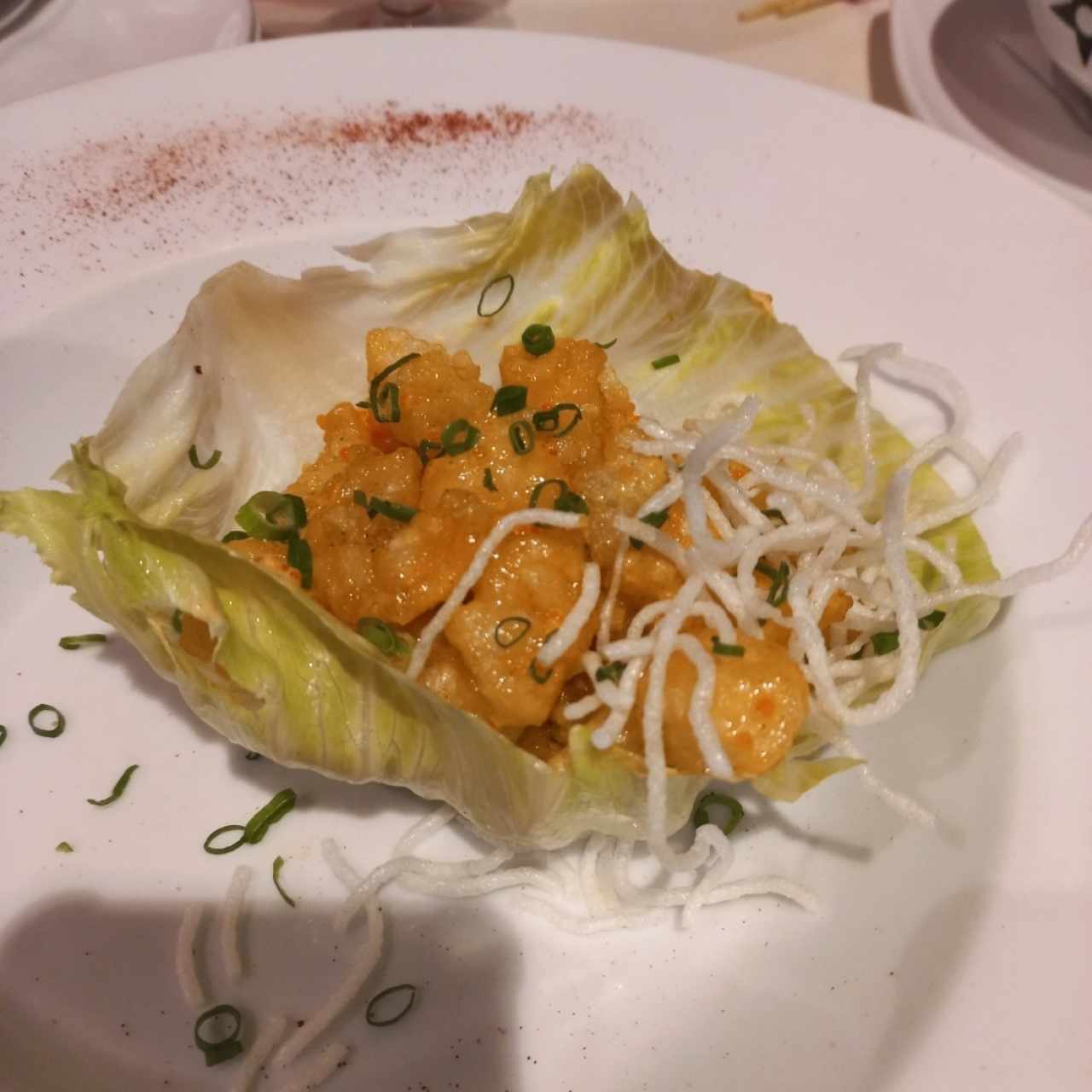 Tentadoras Entradas - Camarones Sriracha