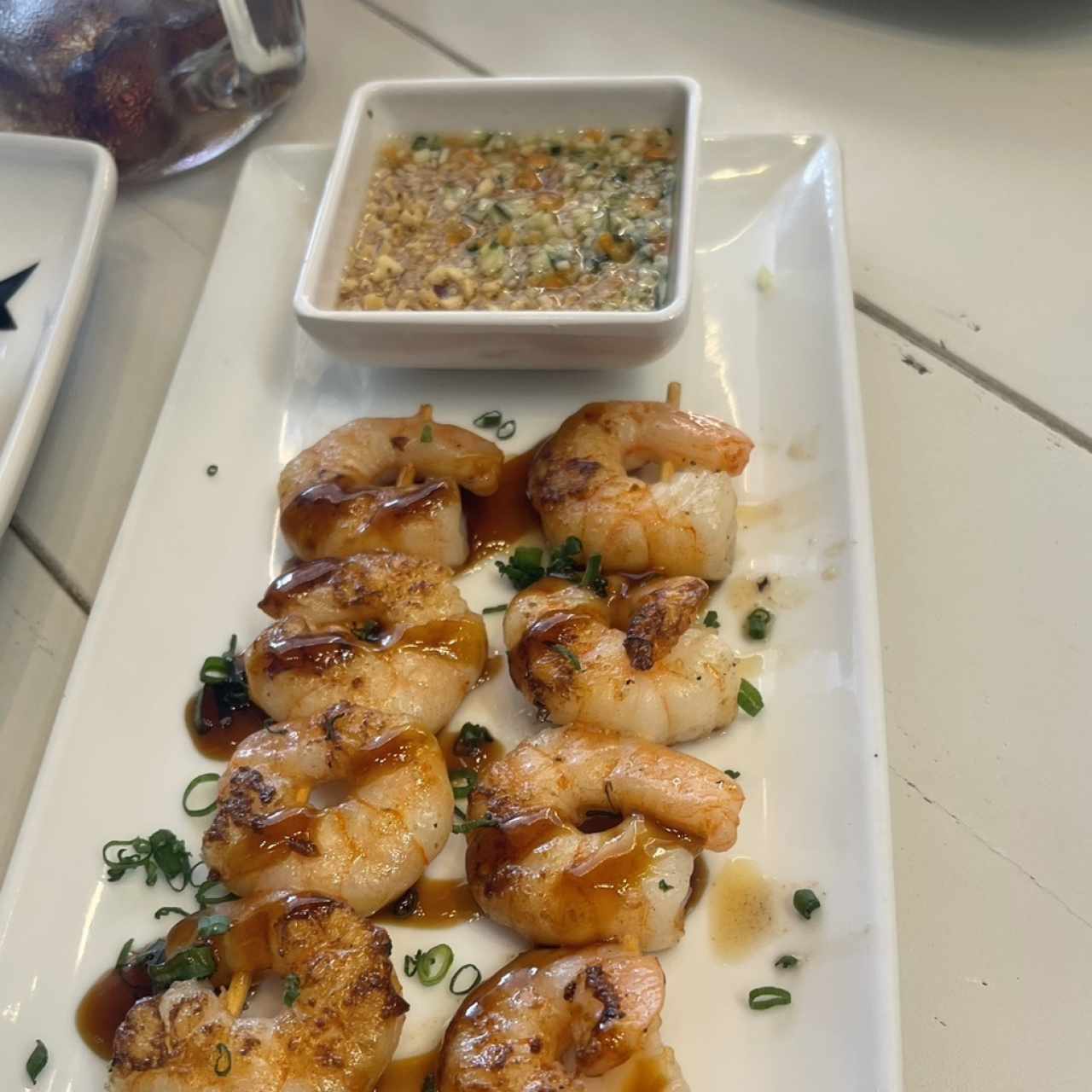 Satay de Camarón (2 unidades)