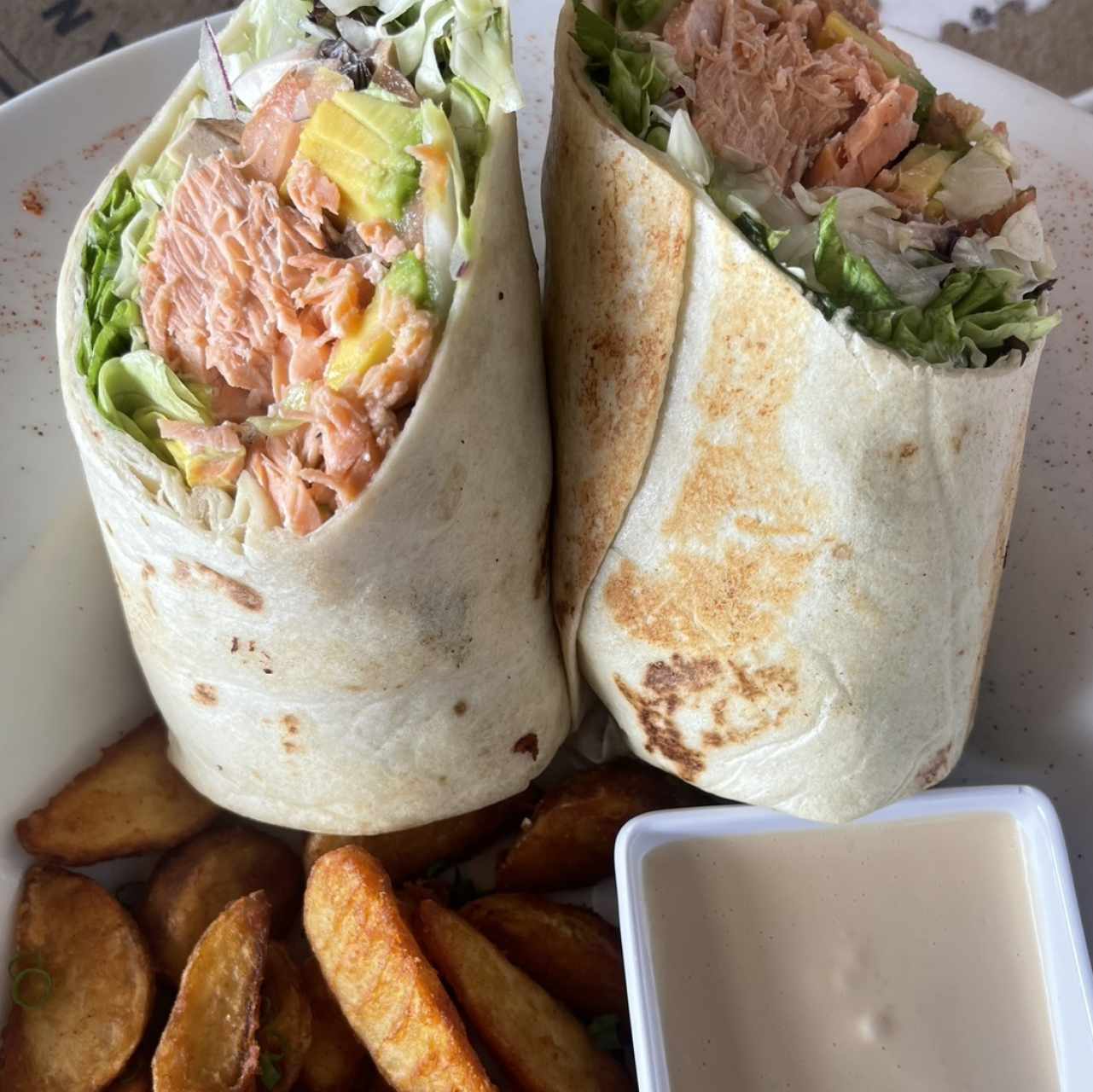Saludables Wraps - Wrap de Salmón