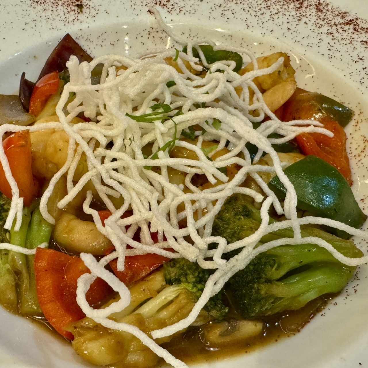 Stir Fry De Camarón