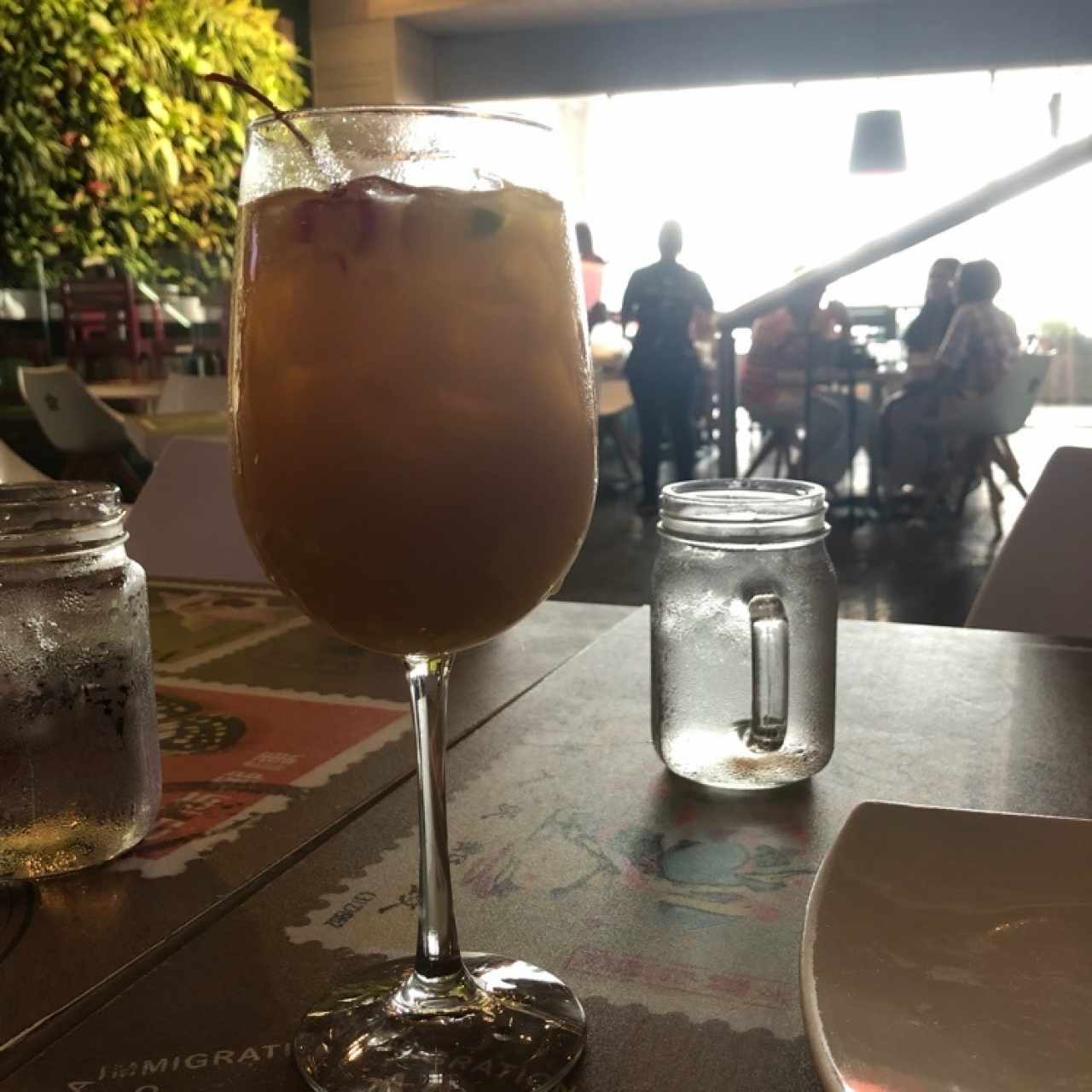 Sangría de mango