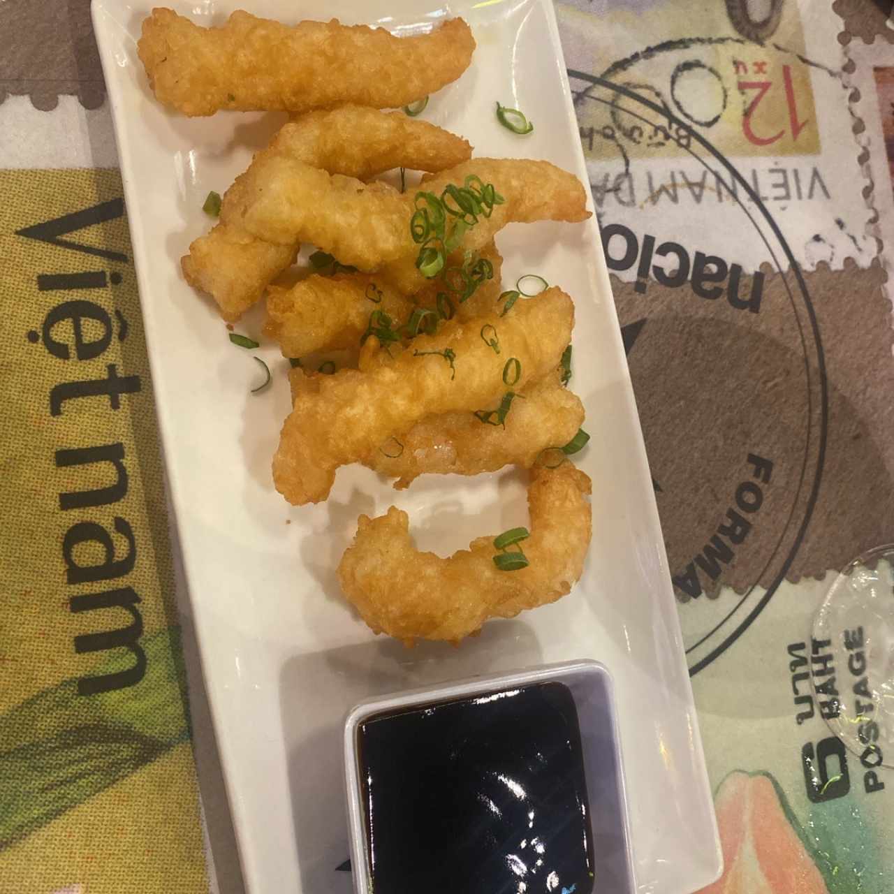 Tempuras Crujientes - Ebi Tempura