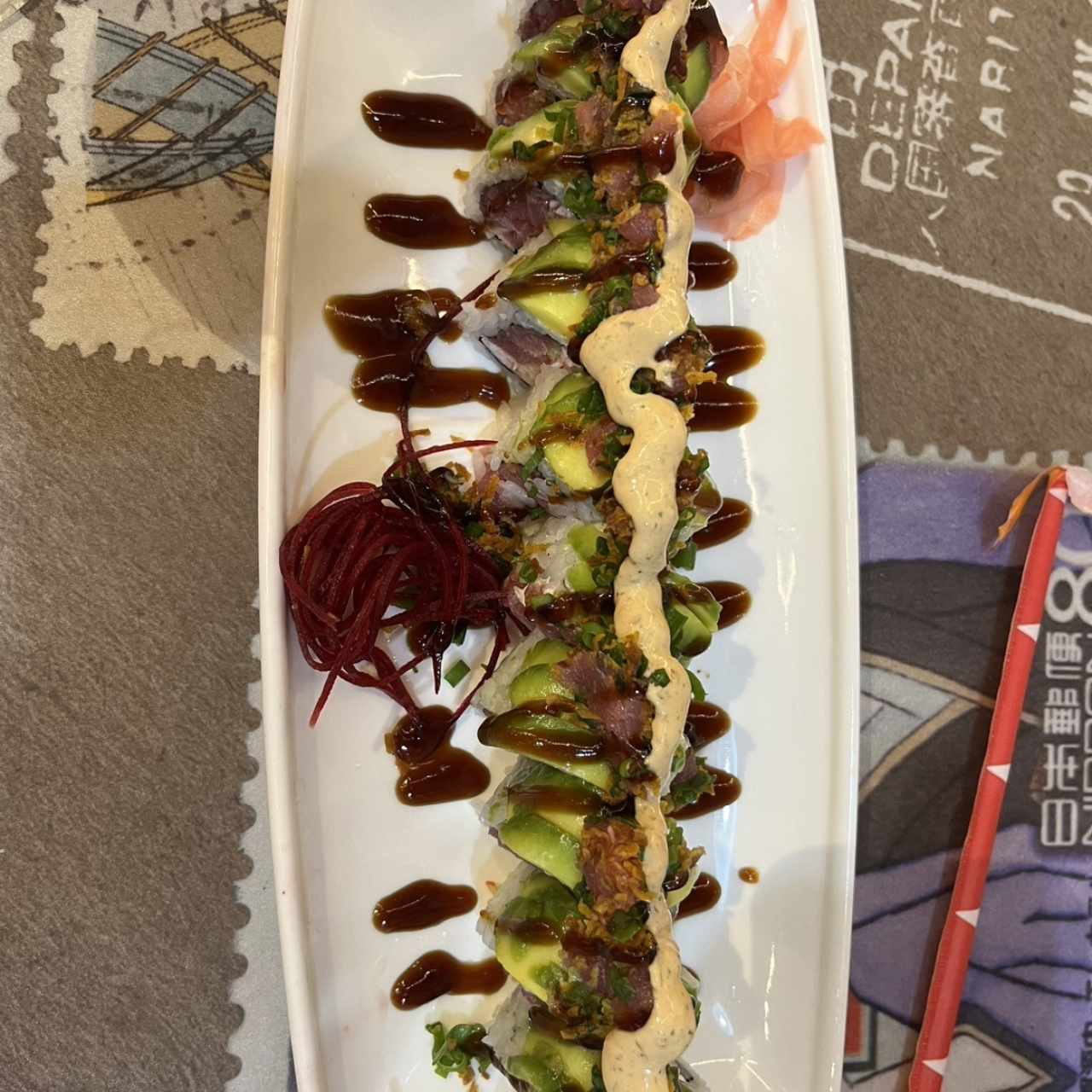 Poke roll