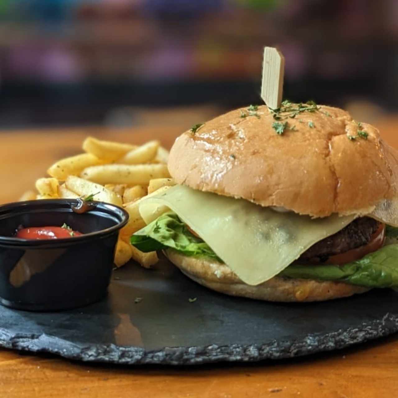 Hamburguesa sencilla