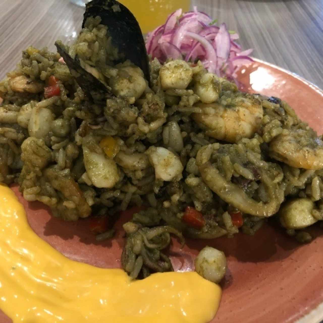 arroz con marizcos 