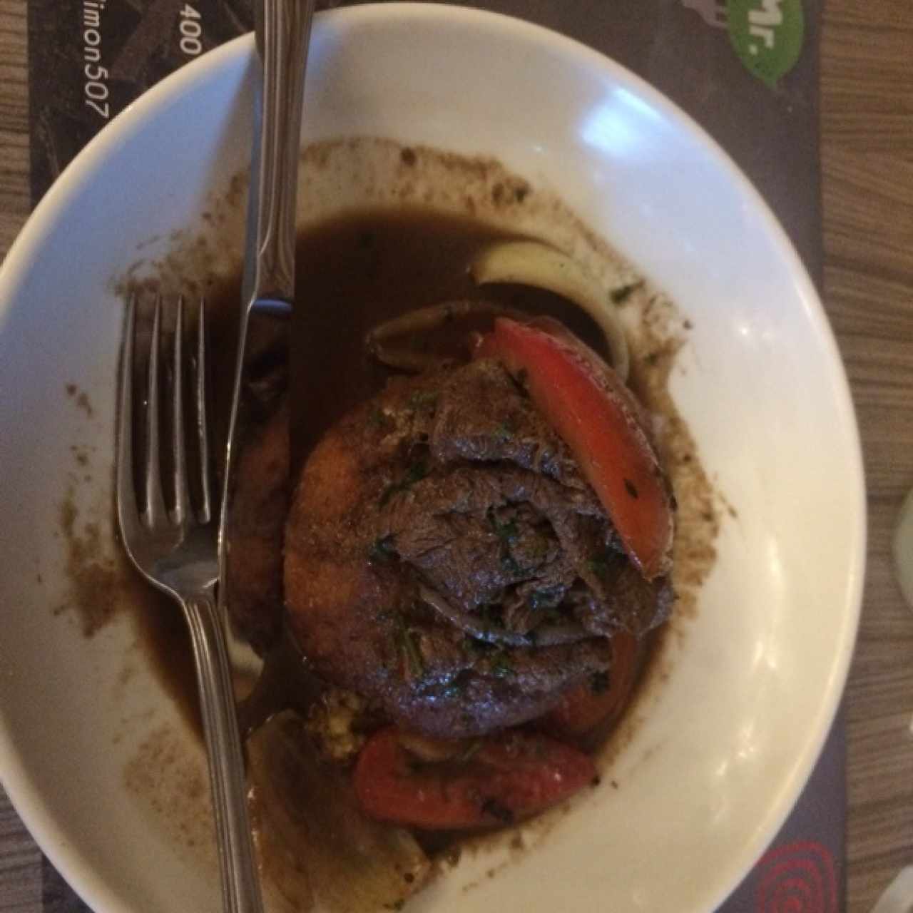 tacu tacu de lomo 😋