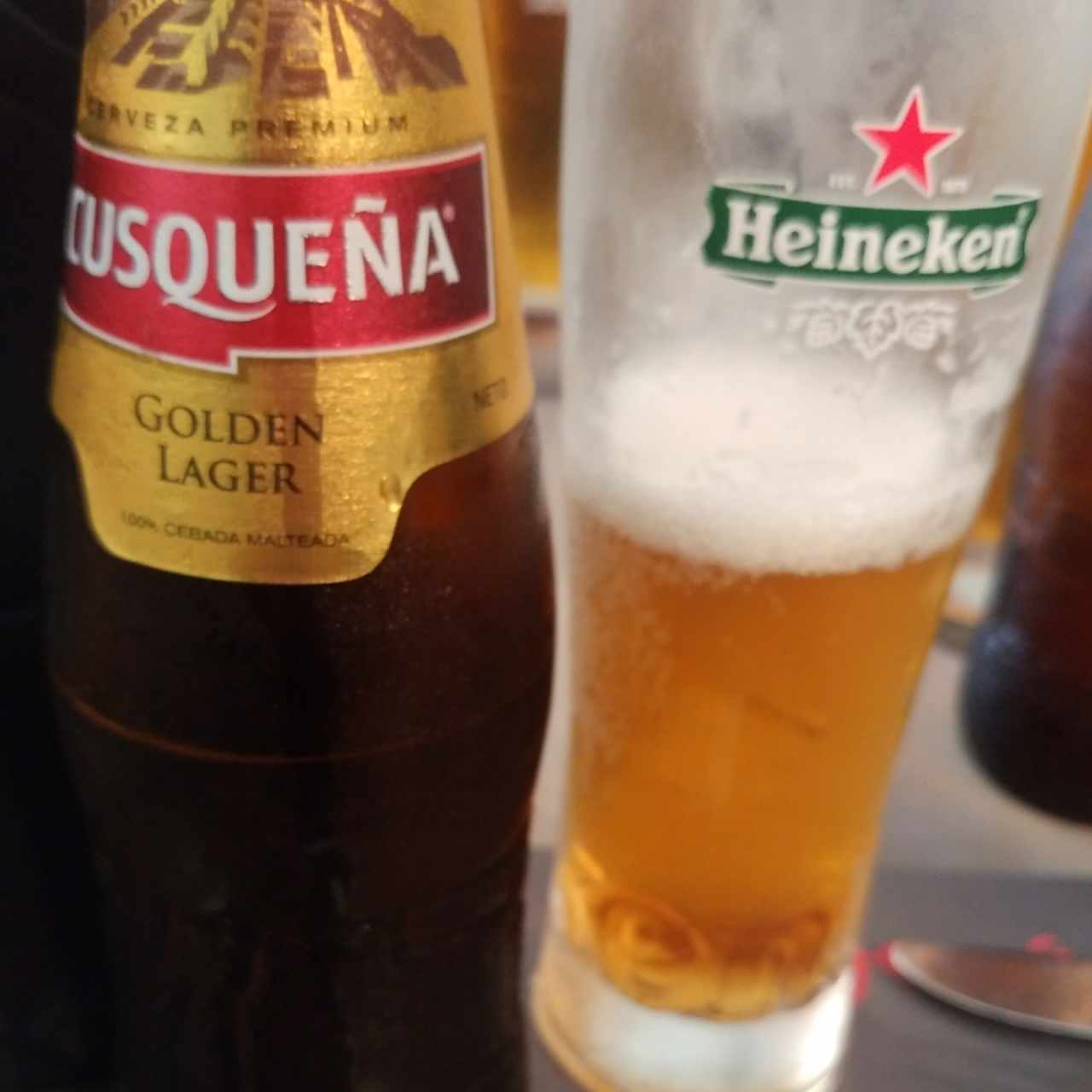 Cusqueña, delicada.