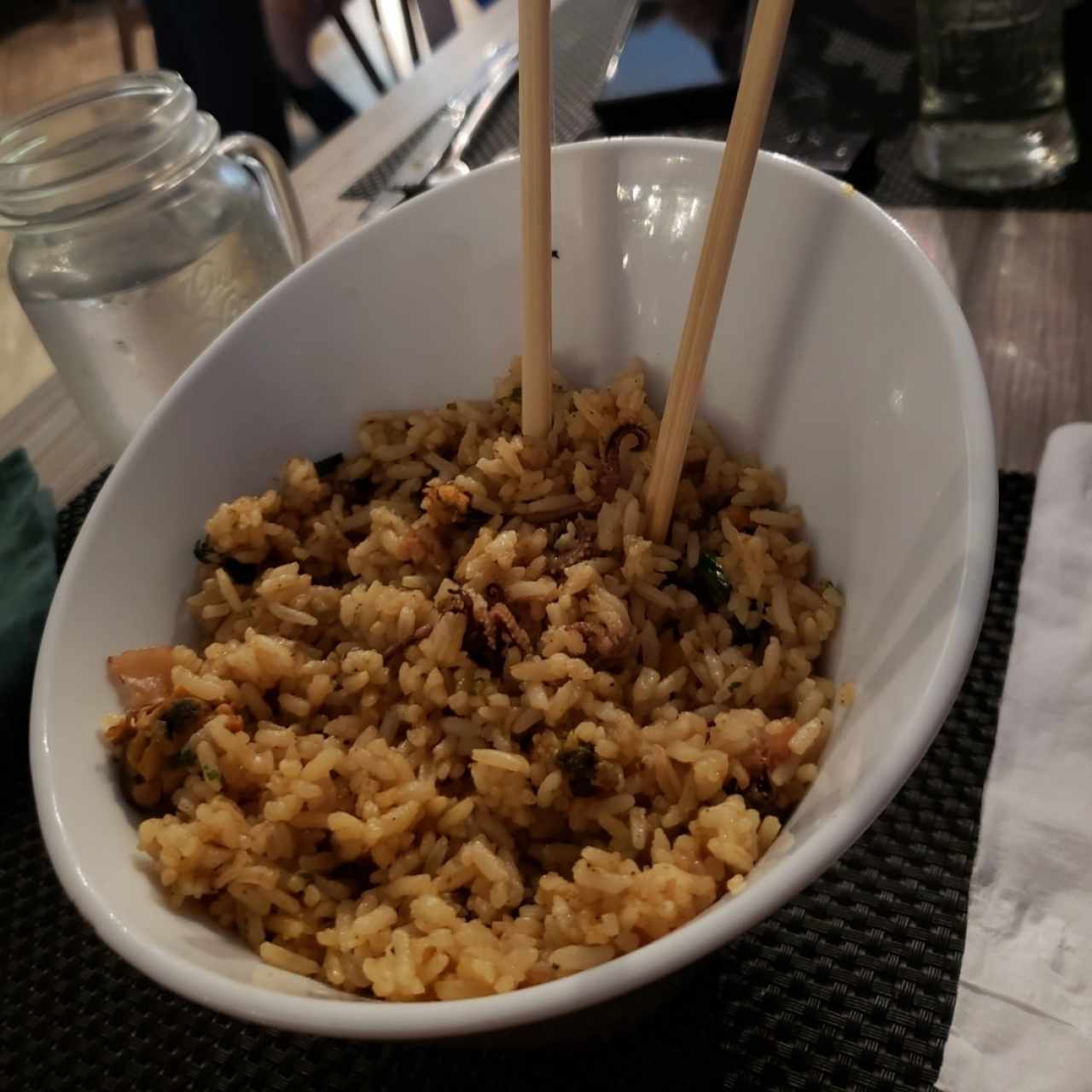 Arroz Chaufa de Mariscos