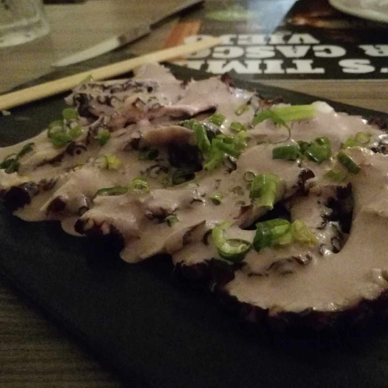 Pulpo al olivo